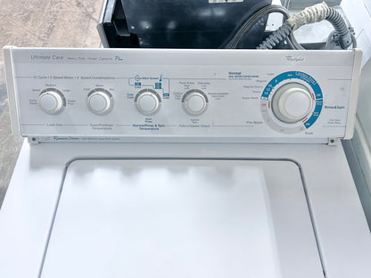 Whirlpool 27 Inch Top Load Heavy Duty Washer Machine , White , LSW9245EQ0 , 373856