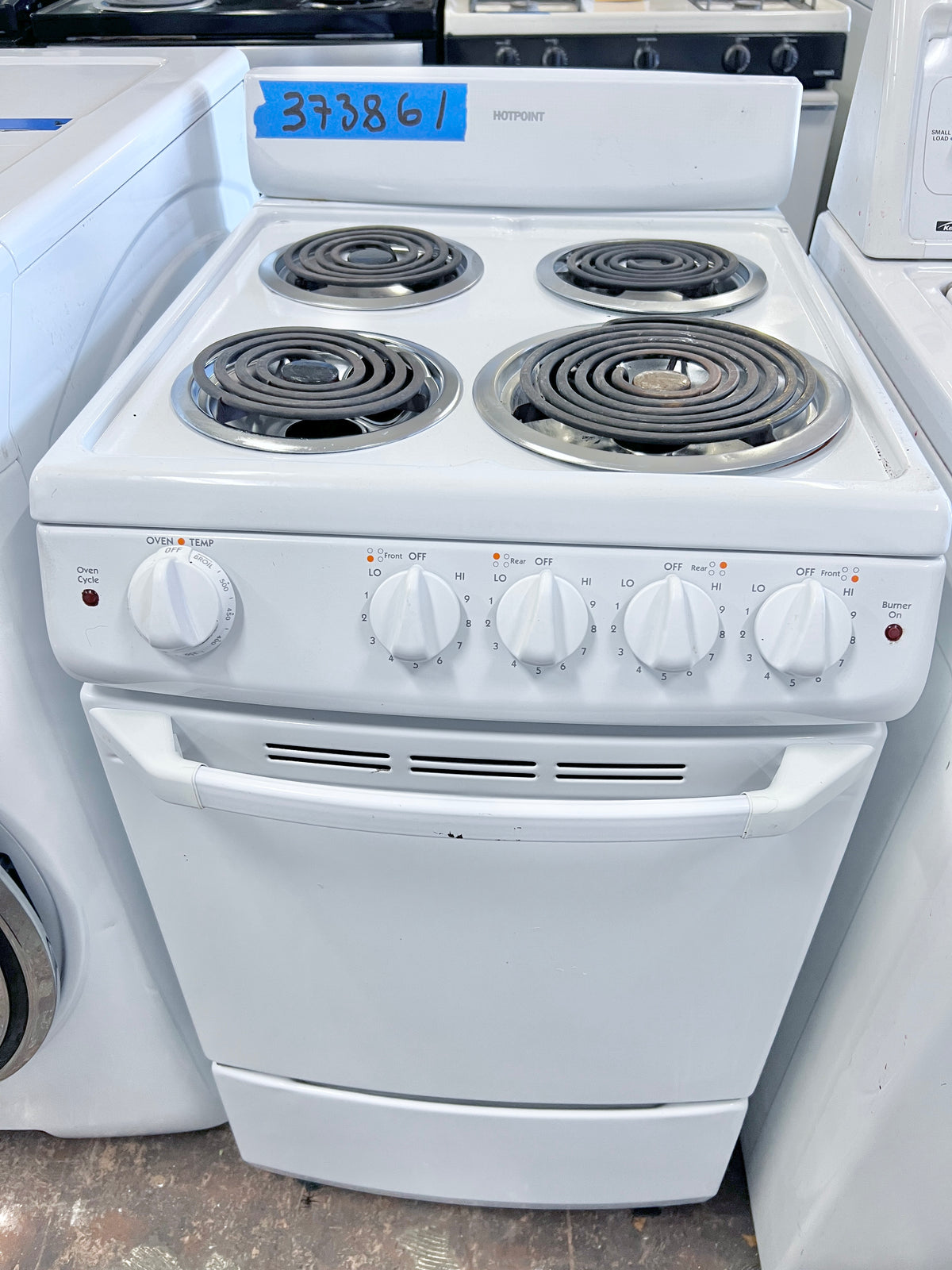 20 Inch Hotpoint Electric Range , Oven , White , 373861