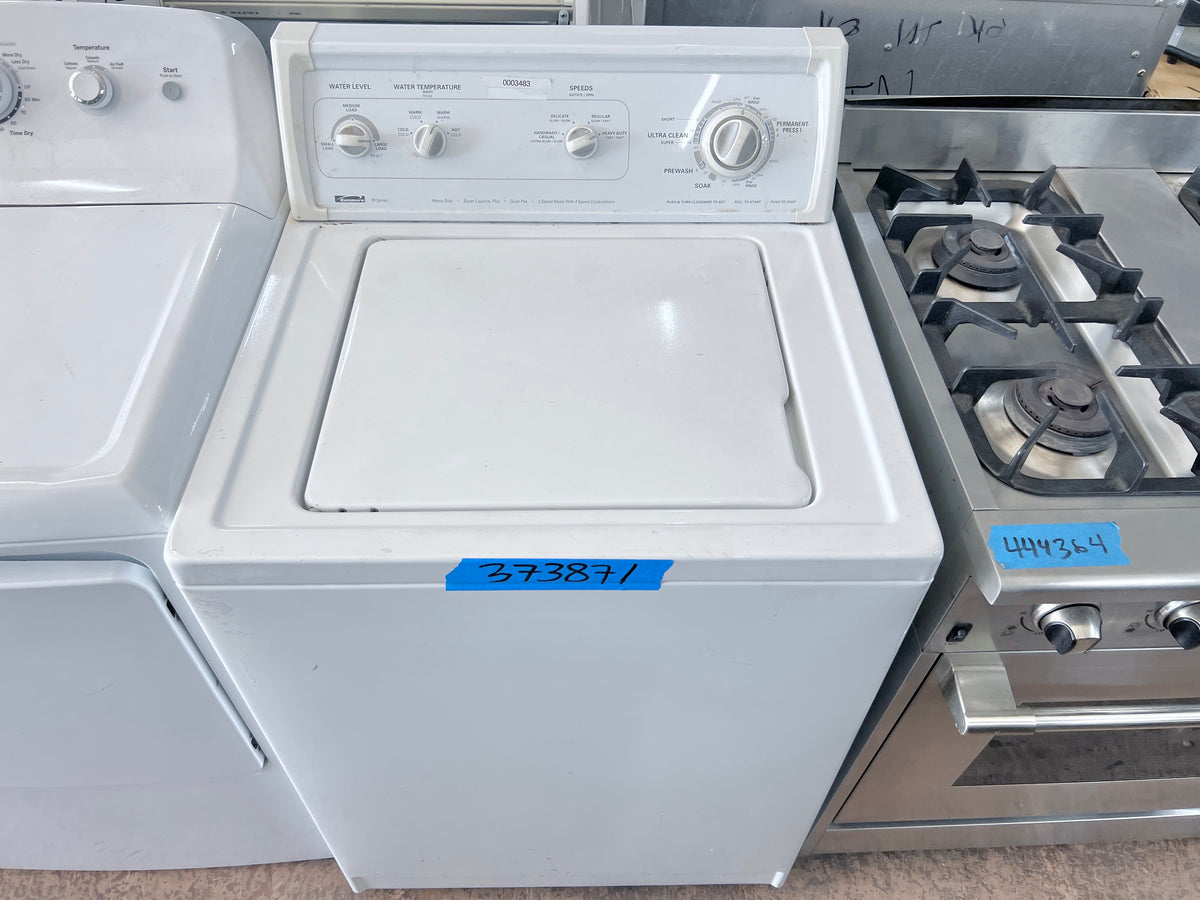 27 Inch Kenmore Top Load Washer Machine Heavy Duty , Agitator , Transmission , White , 110.20722990 , 373871