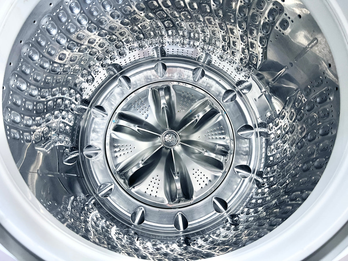 Samsung  WA54R7600AC 28 Inch Top Load Washer , 5.4 Cu. Ft., VRT Plus Technology, Active WaterJet, Swirl+ Tub Interior,  Deep Fill, Super Speed, Smart Care, ENERGY STAR,  Champagne , 373872