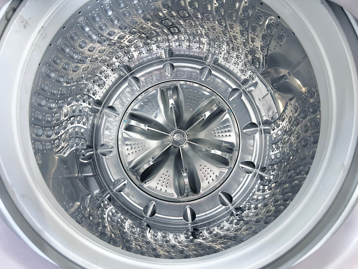 Samsung  WA54R7600AC 28 Inch Top Load Washer , 5.4 Cu. Ft., VRT Plus Technology, Active WaterJet, Swirl+ Tub Interior,  Deep Fill, Super Speed, Smart Care, ENERGY STAR,  Champagne , 373872