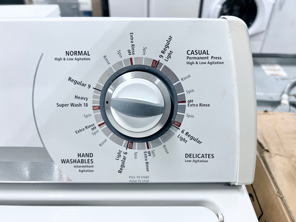 27 Inch Whirlpool Top Load Washer Machine , Heavy Duty , Agitator , Transmission , White . WTW5530SQ0 , 373874