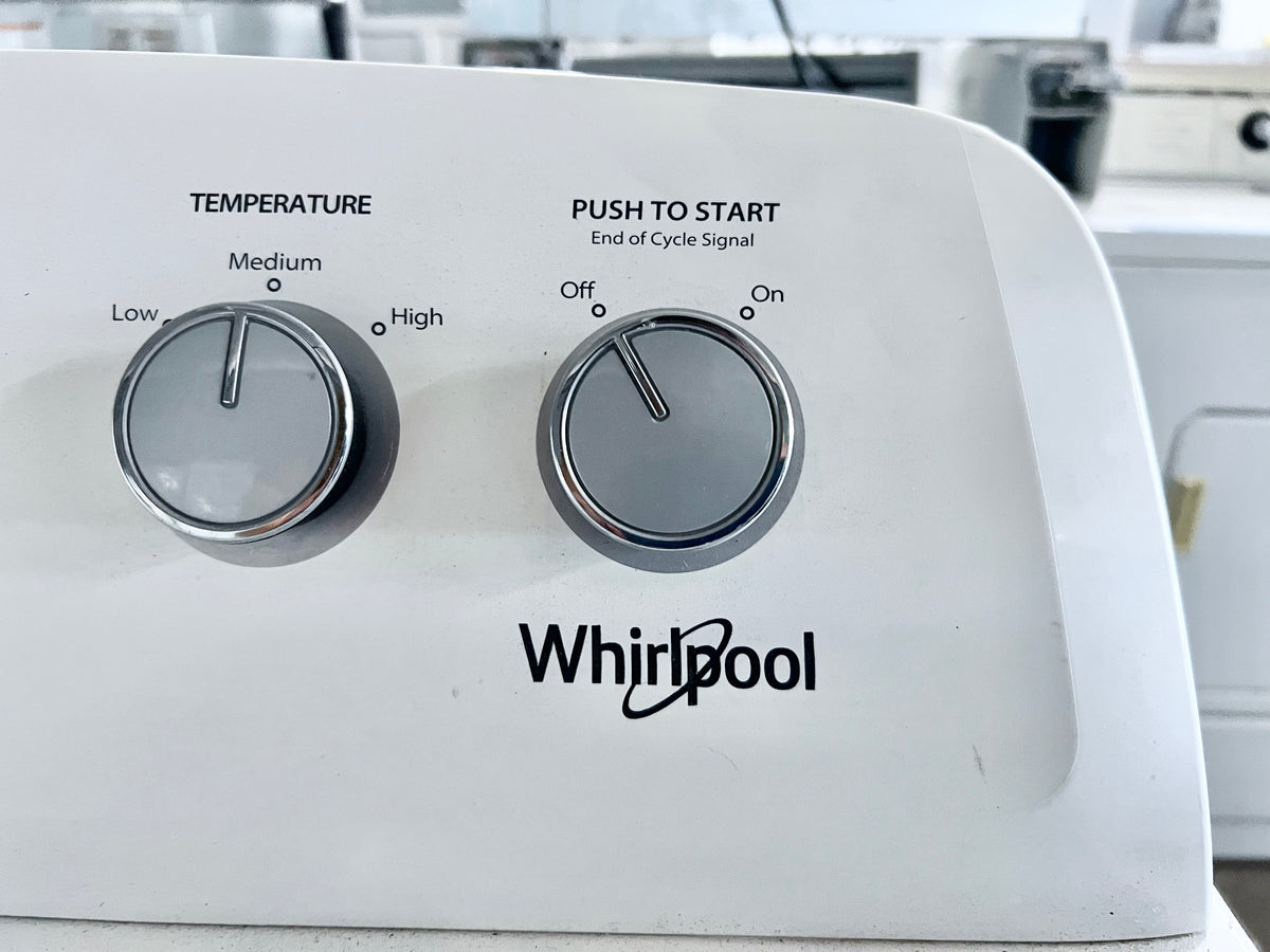 29 Inch Whirlpool Front Loads Gas Dryer Machine , White , WGD4850HW0 , 373876