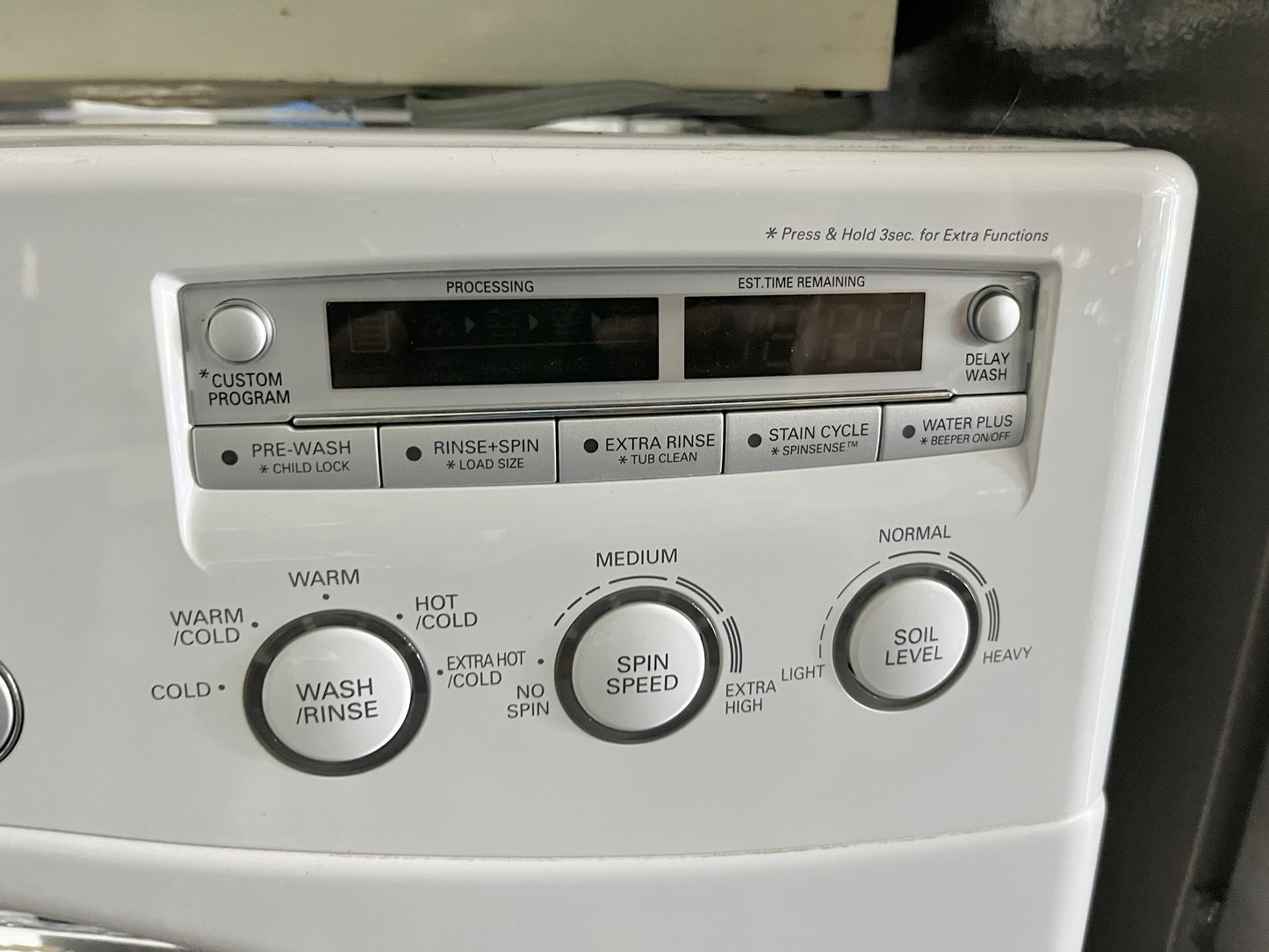 LG Front Load Washer WM2455HW Energy Star, White, Used , 444154