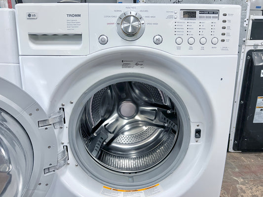 27 Inch LG WM2277HW01 Front Load Washer Machine , High Efficient , Energy Star Rated , White , 373878