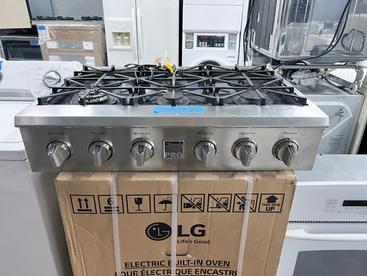 36 Inch Kenmore Elite Rangetop 6 Burner Natural Gas , Simmer , Stainless Steel , 790.30503603 , 373880