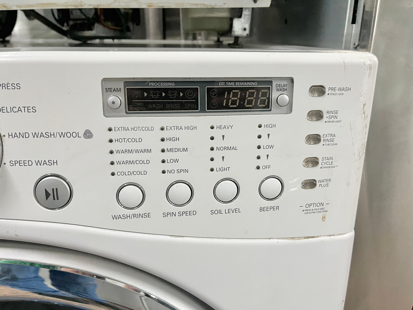 LG Front Load Steam Washer WM2487HWMA , White , Used , 444157