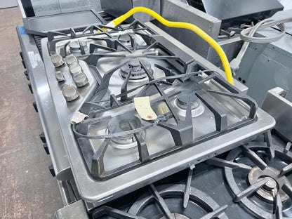 36 Inch GE Cafe Cooktop CGP650SET3SS ,  Natural Gas , Stainless Steel , 5 Burner , Simmer Burner , 373881