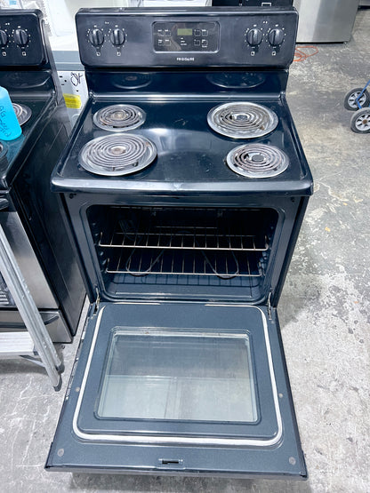 30 Inch Frigidaire Range Electric 4 Burner Coil Element Cooking Stainless Steel 373882
