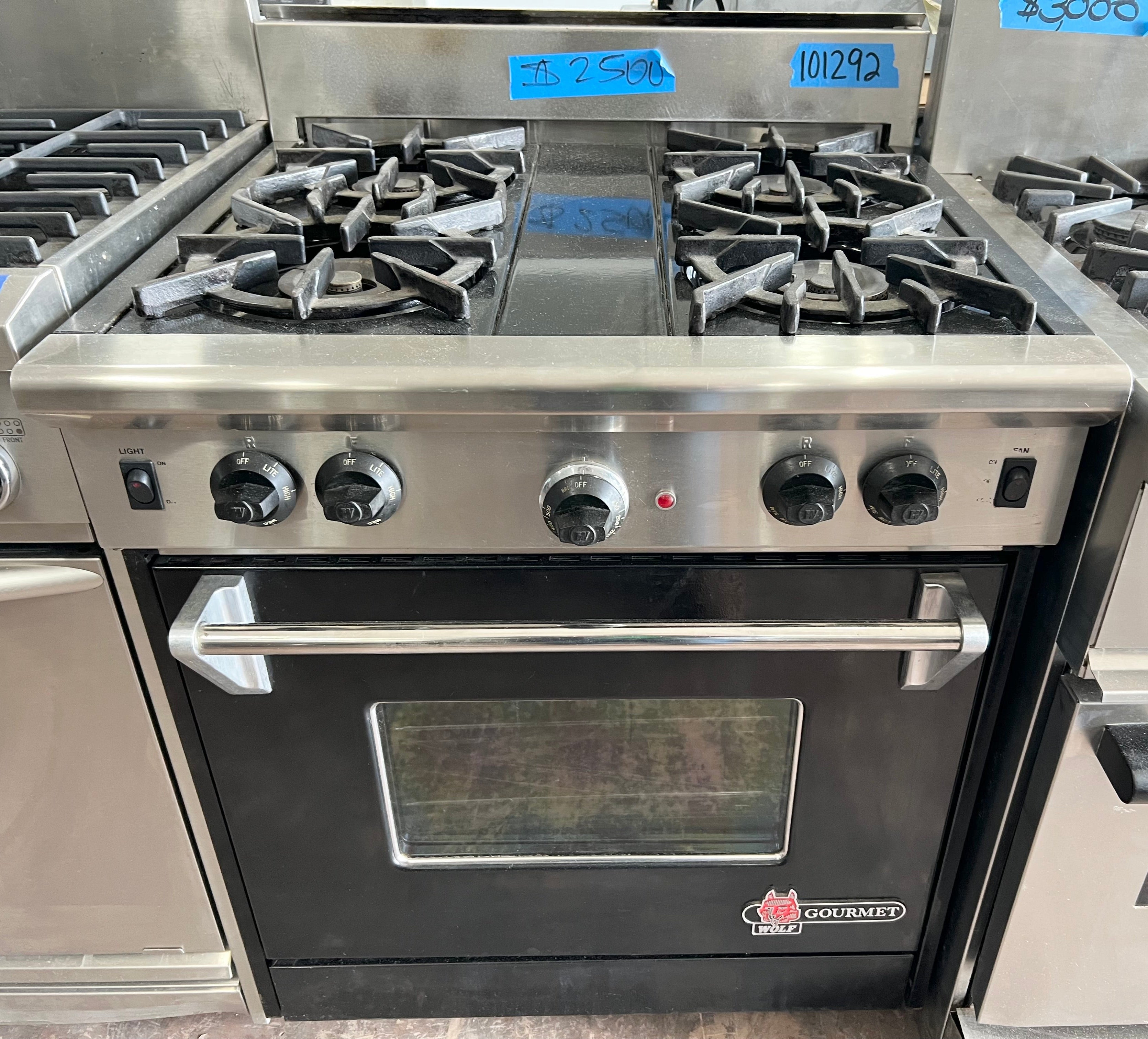 30 Inwolf Range 30 Inch Wolf Gas Range , 4 Burner , Convection Oven , Stainless Steel ...