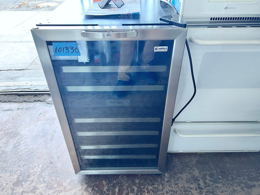 20 Inch Kenmore Wine Cooler Dual Zone , Stainless Steel , Undercounter Refrigerator , 101330