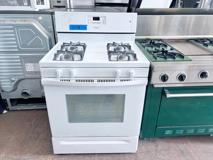 30 Inch Whirlpool Gas Range White , oven , 4 Burner , 373886