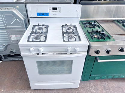 30 Inch Whirlpool Gas Range White , oven , 4 Burner , 373886