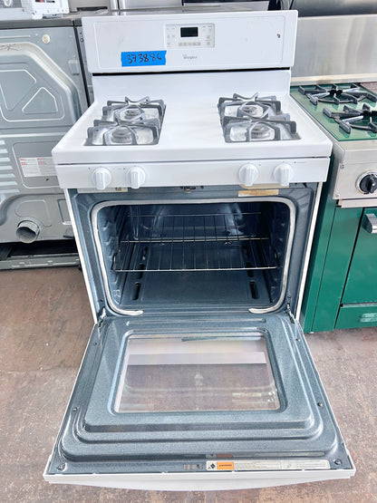 30 Inch Whirlpool Gas Range White , oven , 4 Burner , 373886