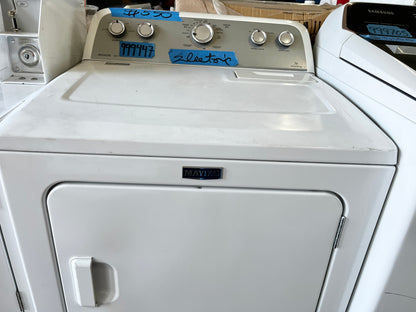 Maytag Electric Front Load Dryer , White , Used , MEDX655DW1, 999447