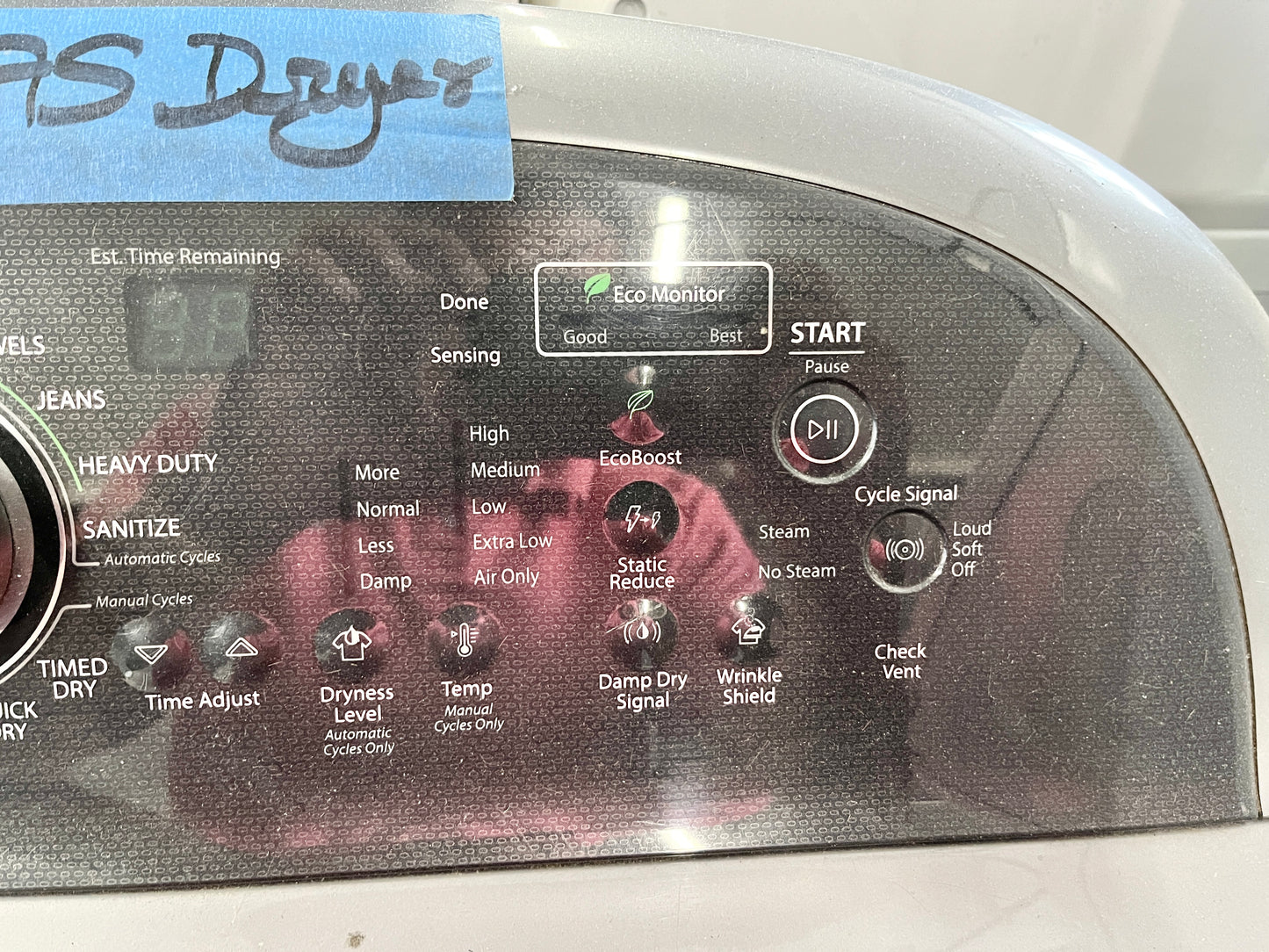 Whirlpool Cabrio Platinum Gas Dryer in Gray Color , Used , 888479