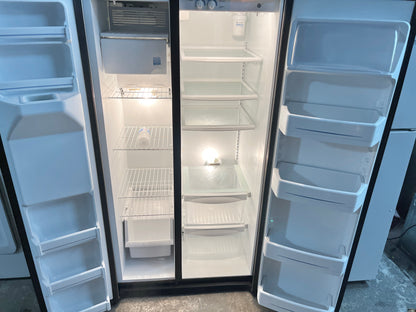 GE 36 Inch Side By Side Refrigerator with Water Ice Stainless Steel , GSL25JPEBS , 444169