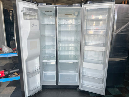 LG LSXS26366D 36 Inch Side by Side Refrigerator Black Stainless Steel , Door in Door , 131315