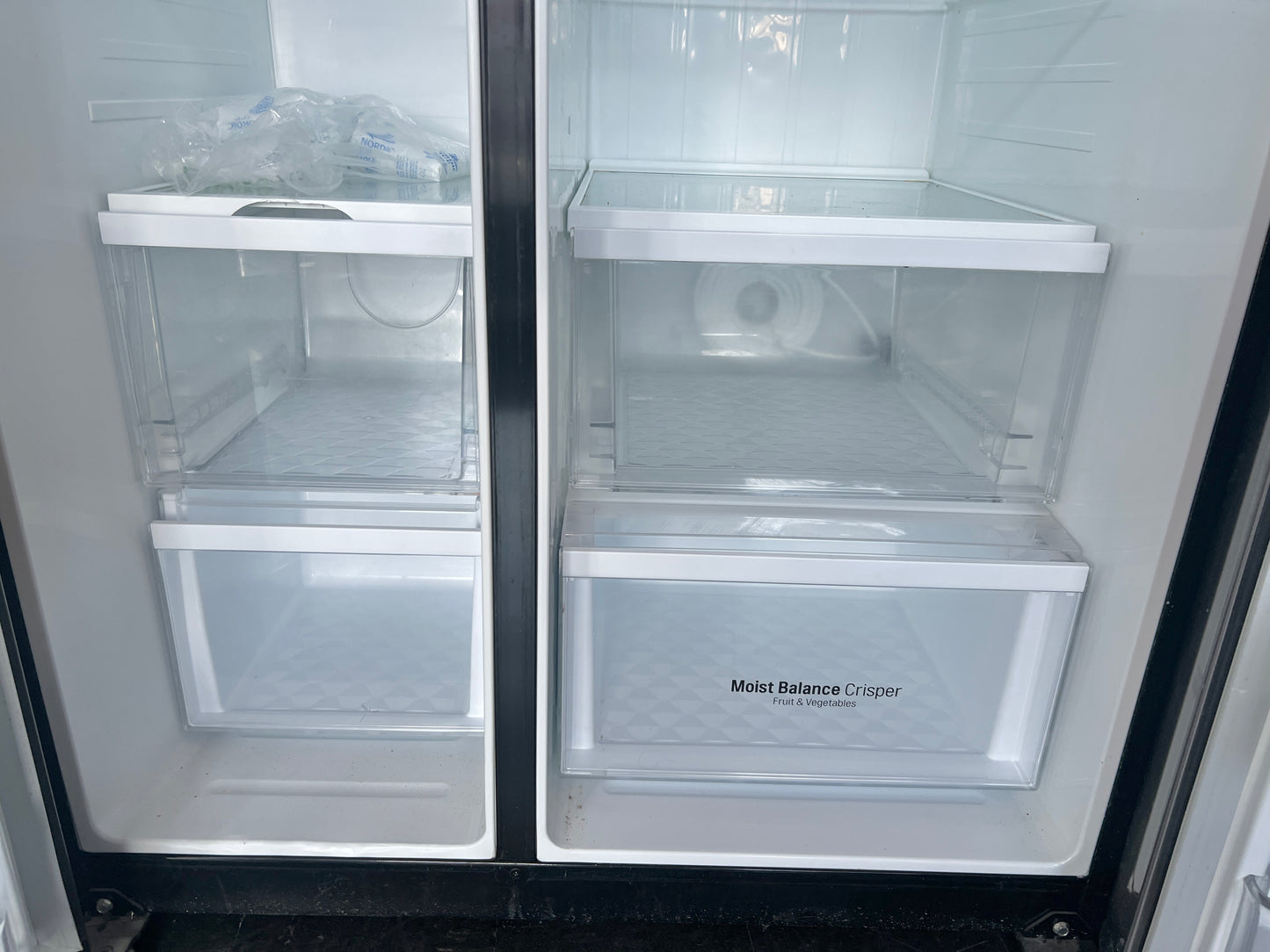 LG LSXS26366D 36 Inch Side by Side Refrigerator Black Stainless Steel , Door in Door , 131315