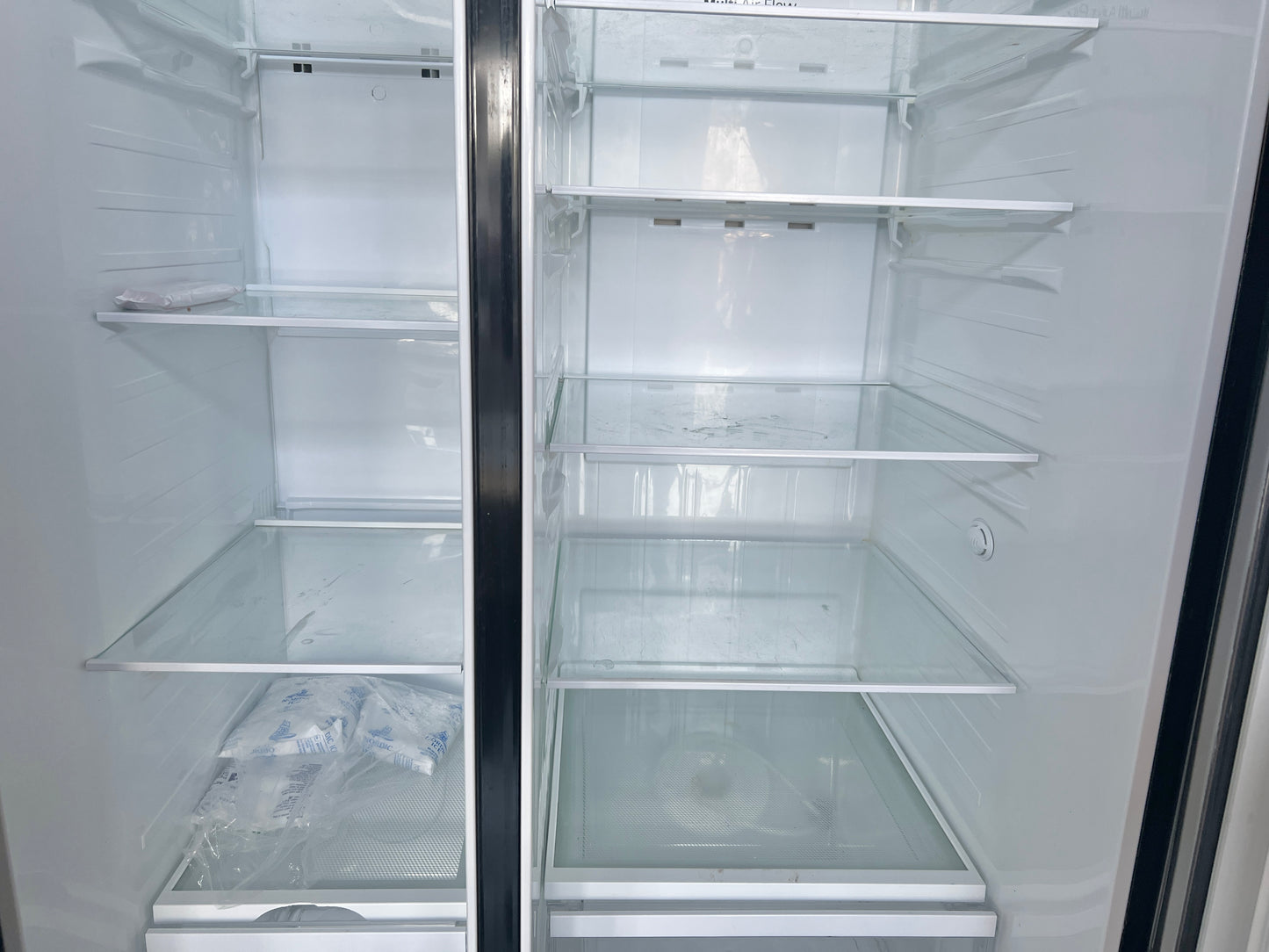 LG LSXS26366D 36 Inch Side by Side Refrigerator Black Stainless Steel , Door in Door , 131315