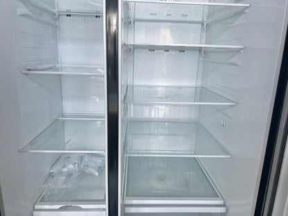 LG LSXS26366D 36 Inch Side by Side Refrigerator Black Stainless Steel , Door in Door , 131315