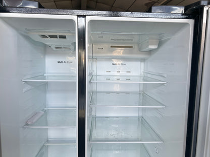 LG LSXS26366D 36 Inch Side by Side Refrigerator Black Stainless Steel , Door in Door , 131315