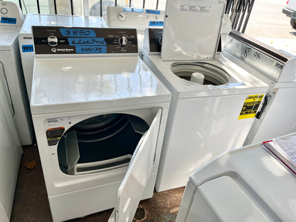 Speed Queen Commercial Grade Washer and Electric Dryer Set in White