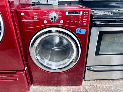 27 Inch LG Front Load Gas Dryer DLG7188RM Red High Efficient Machine , 373896