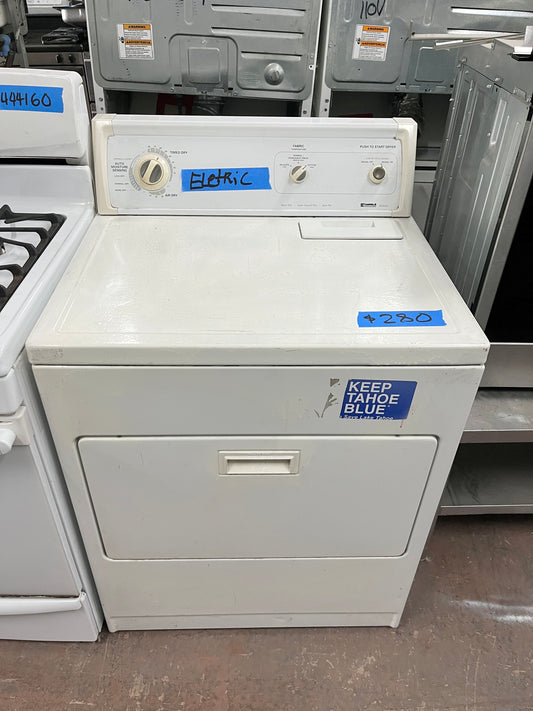 Kenmore 電動前置烘乾機，110.62812101，白色，101204