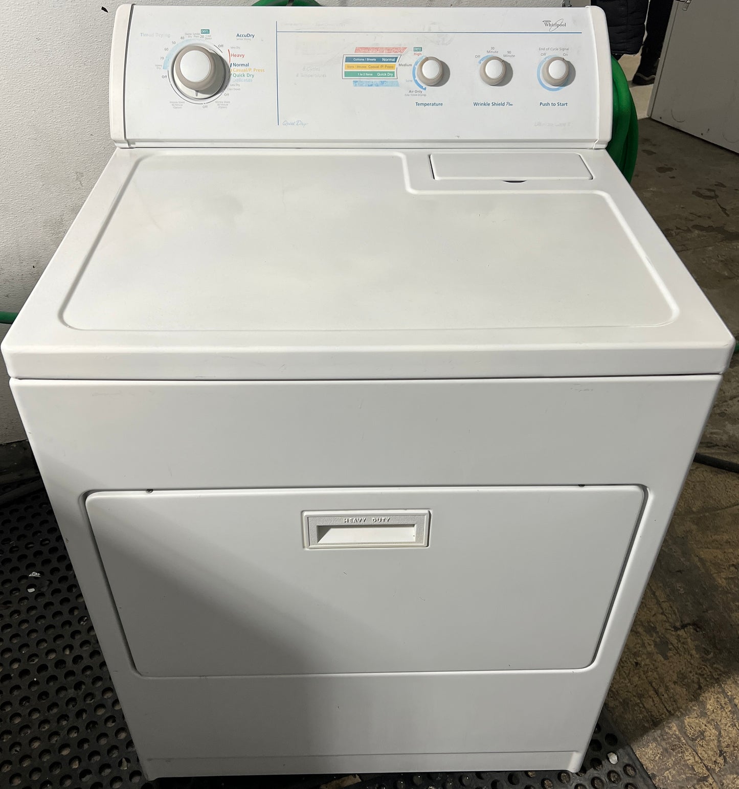 Whirlpool Front Load Electric Dryer in White 888943
