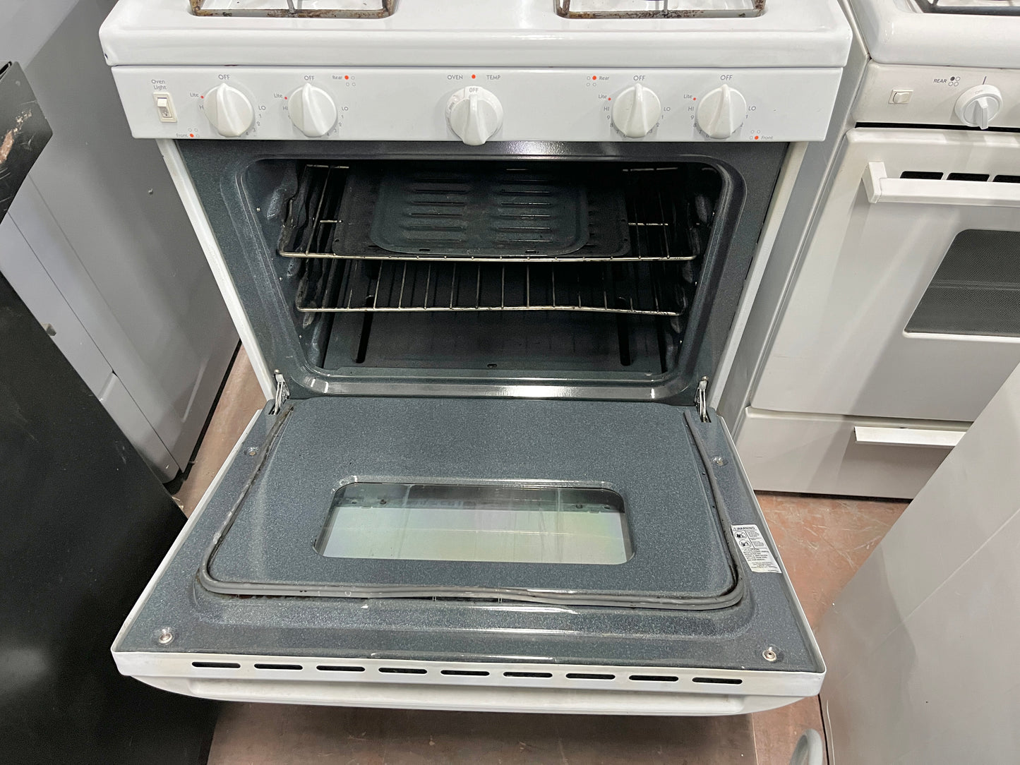 GE 30 inch White 4 Burner Gas Range , rgb526det3ww, 101212