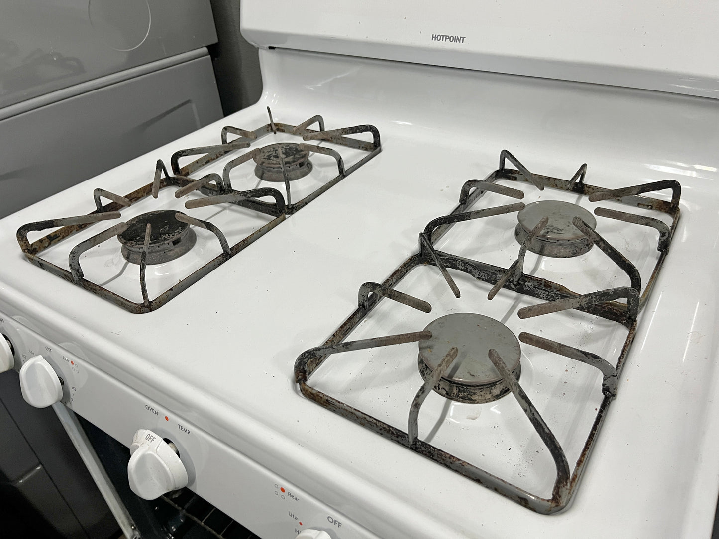 GE 30 inch White 4 Burner Gas Range , rgb526det3ww, 101212