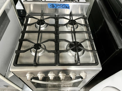 Avanti 24 Inch Gas Range 4 Burner , Stainless Steel, 101231