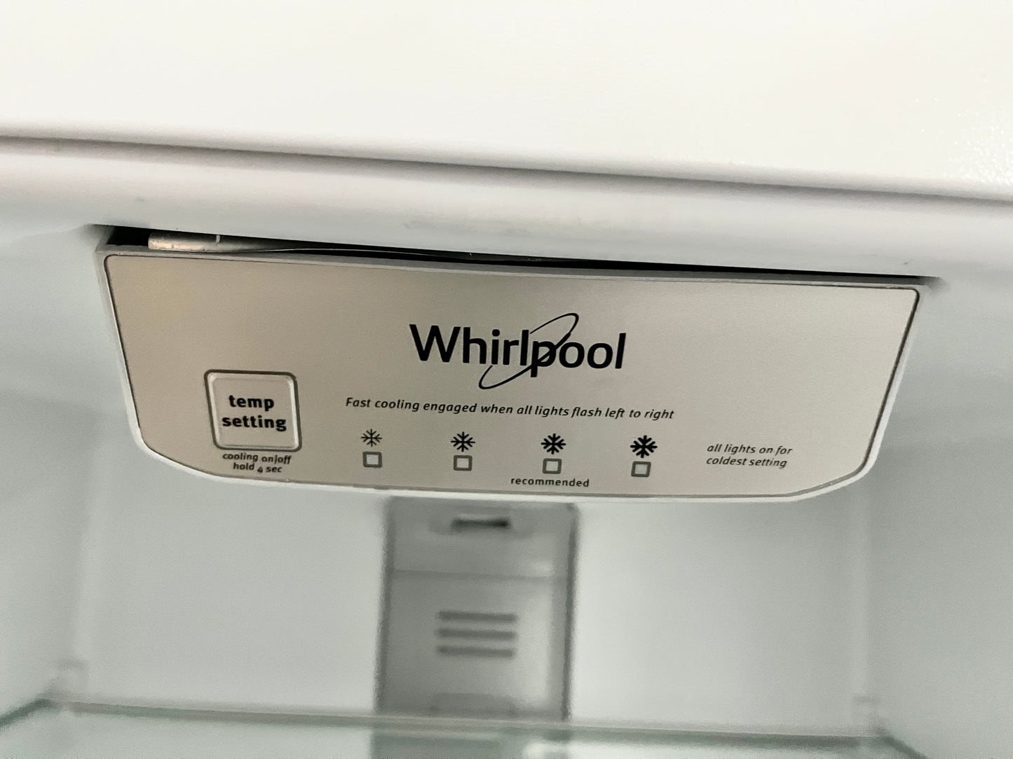 Whirlpool  WRT311FZDW 33 Inch Top Freezer Refrigerator 20.5 Cu. Ft., Frameless Glass Shelves, ADA White , 101236