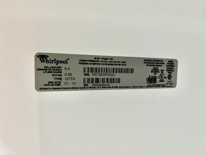 Whirlpool 30 Inch Top Freezer White Refrigerator , 101240