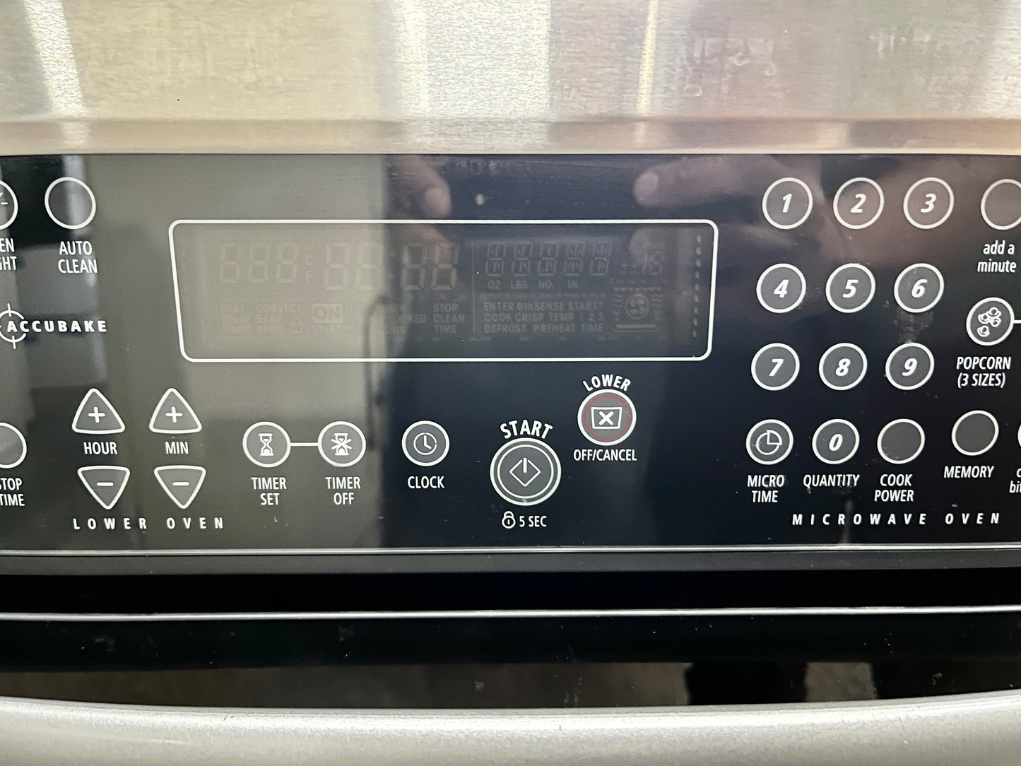 Whirlpool Gold GMC305PRS 30 Inch Built in Microwave Combination Double Wall Oven ,  Preheat Countdown Timer & Self Cleaning Lower Oven, Stainless Steel 101242