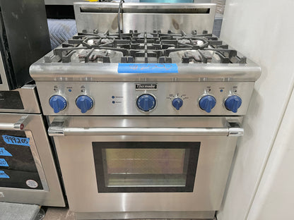 Thermador Pro Harmony  P304CS 30 Inch Pro Style All Gas Range with 4 Star Burners , ExtraLow Simmer Setting, European 3rd Element Convection, Manual Clean & 4.4 cu. ft. Oven , Natural Gas , 101248