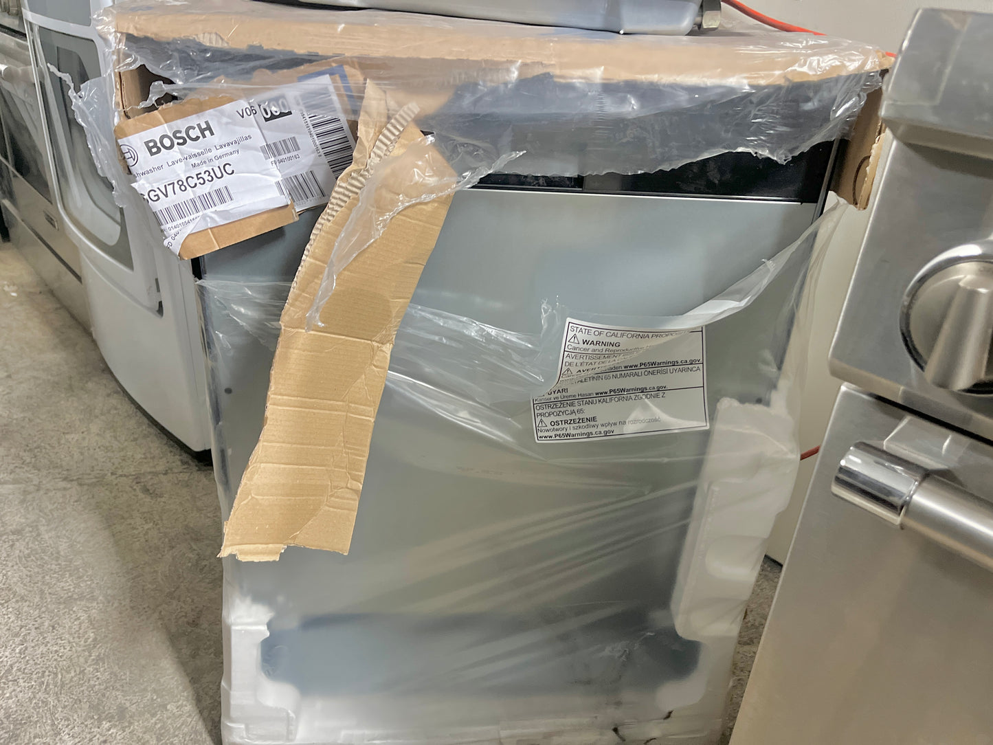 Bosch 800 Series  SGV78C53UC 24 Inch Fully Integrated Built In Panel Ready Smart Dishwasher 15 Place Setting 6 Wash Cycles, 3rd Rack, 42 dBA, Precision Wash ADA, 101258