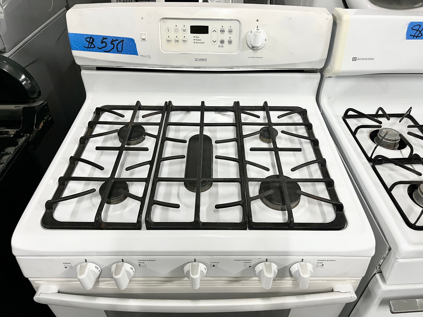 Kenmore White 5 Burner Gas Range 790.77482801 , White, 101268