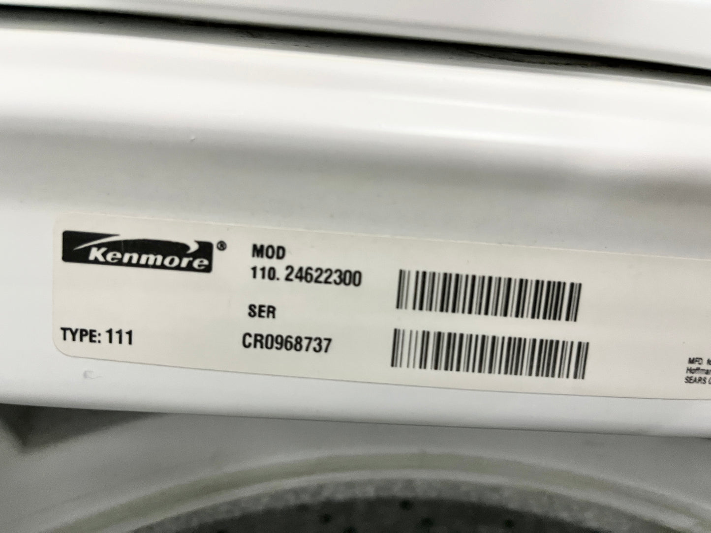 Kenmore Top Load Washer Super Duty Heavy Duty , Used, 110.24622300, 101264