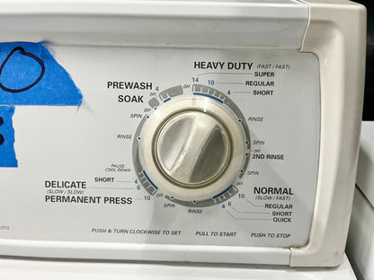 Kenmore Heavy Duty Super Capacity Plus Quiet Pak , Top Load Washer , White , 110.29812890 ,  101263