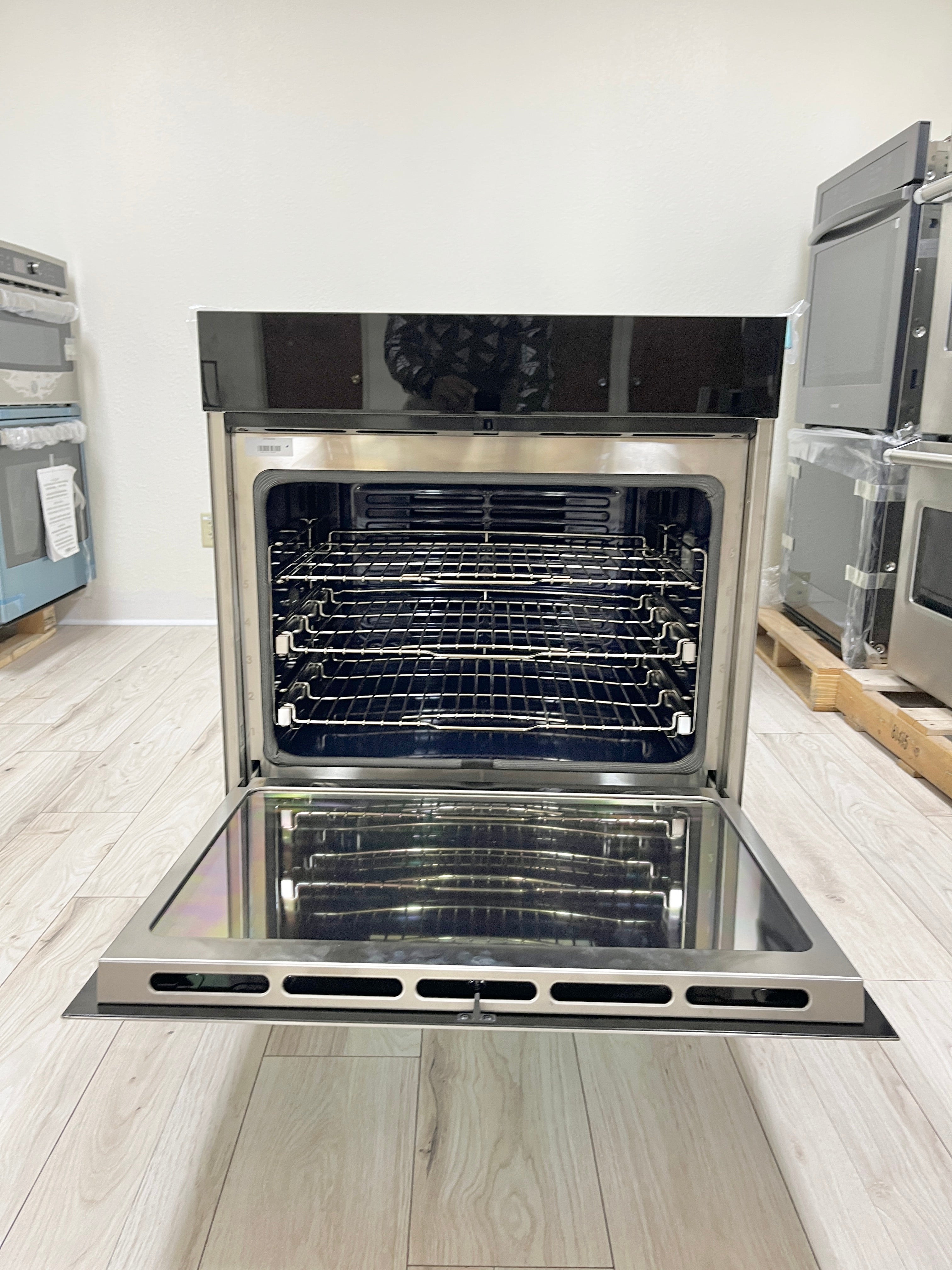 Wolf M Series SO30CMB 30 Inch Single Smart Electric Wall Oven 5.1 cu. SAN JOSE APPLIANCE STORE