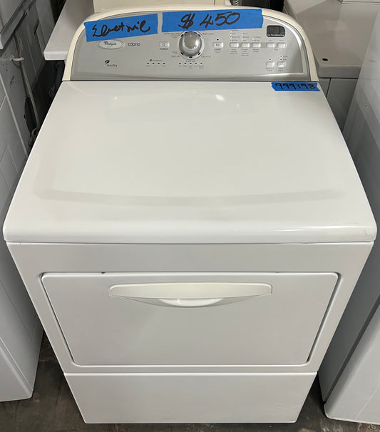 Whirlpool Front Load Electric Dryer in White Used & Working 999198