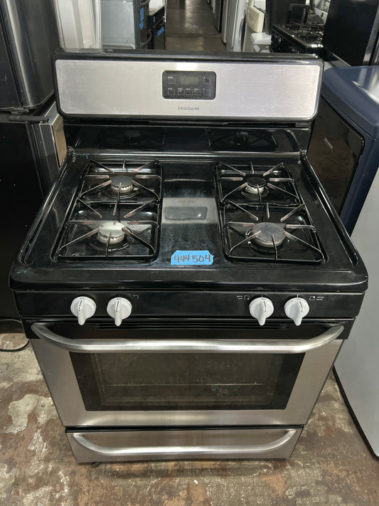 Frigidaire 30 Inch Freestanding Gas Range Stove , oven , 4 Burner , Stainless Steel 444504
