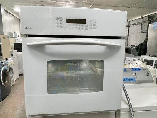 27 Inch Single Wall Oven GE Profile White , 444506