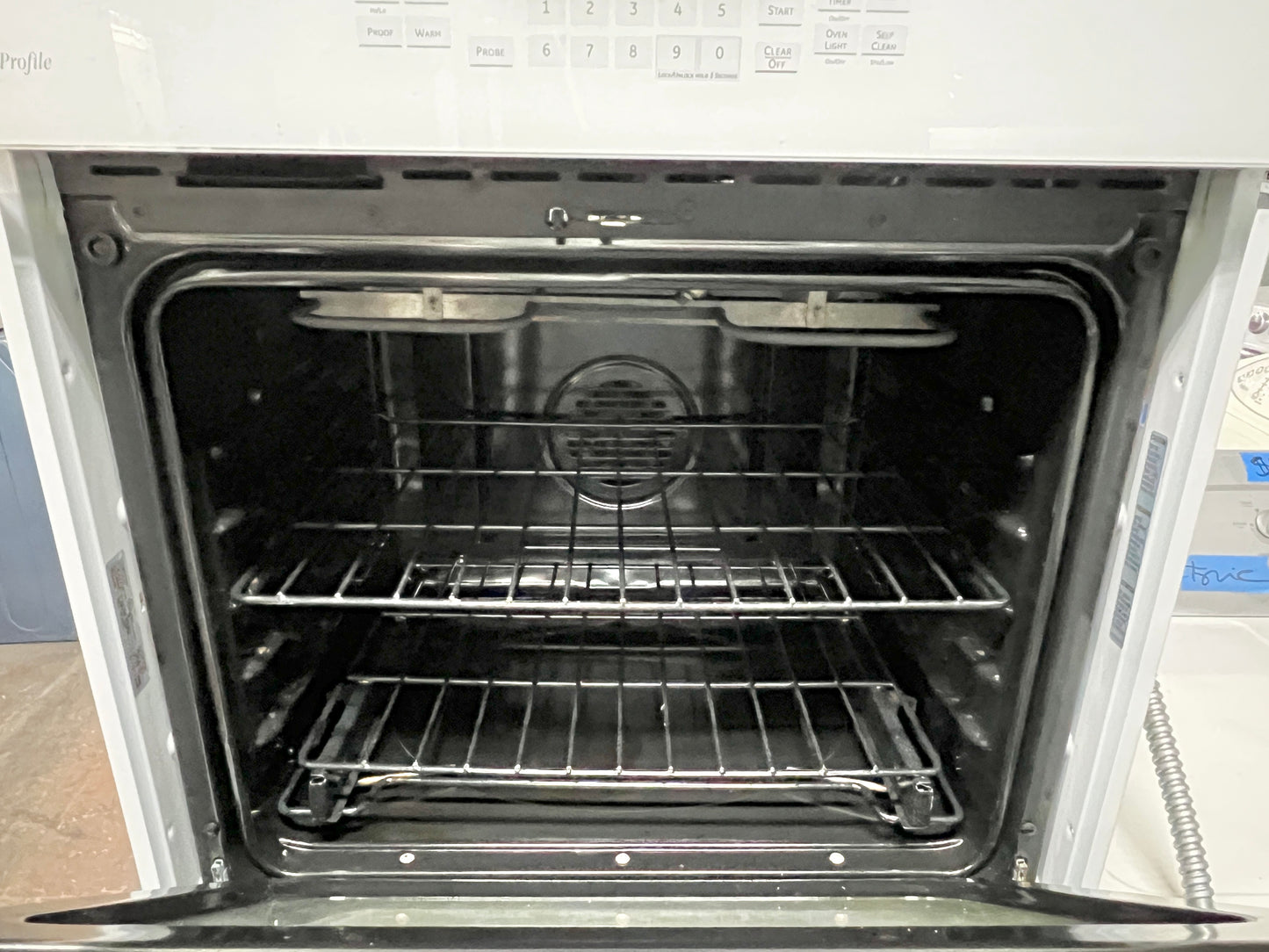 27 Inch Single Wall Oven GE Profile White , 444506