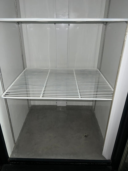 True 30 GDM-26 Single Door Glass Refrigerator,Black, 888782