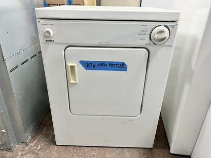 24 Inch Kenmore 110V Electric Front Load Stackable Dryer , 444517