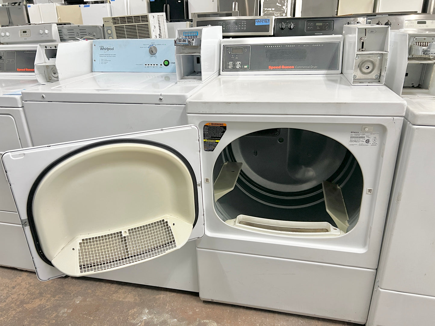 Speed Queen 27 Inch Coin Operated Top Load Washer Machine , SWNBX2PP111TW02 , White , 444522