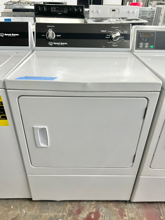 Speed Queen 27 Inch Non-Operated Residential  Front Load Electric 220V/240V Dryer Machine Commercial grade , White ADE3SRGS175TW01 , 444526